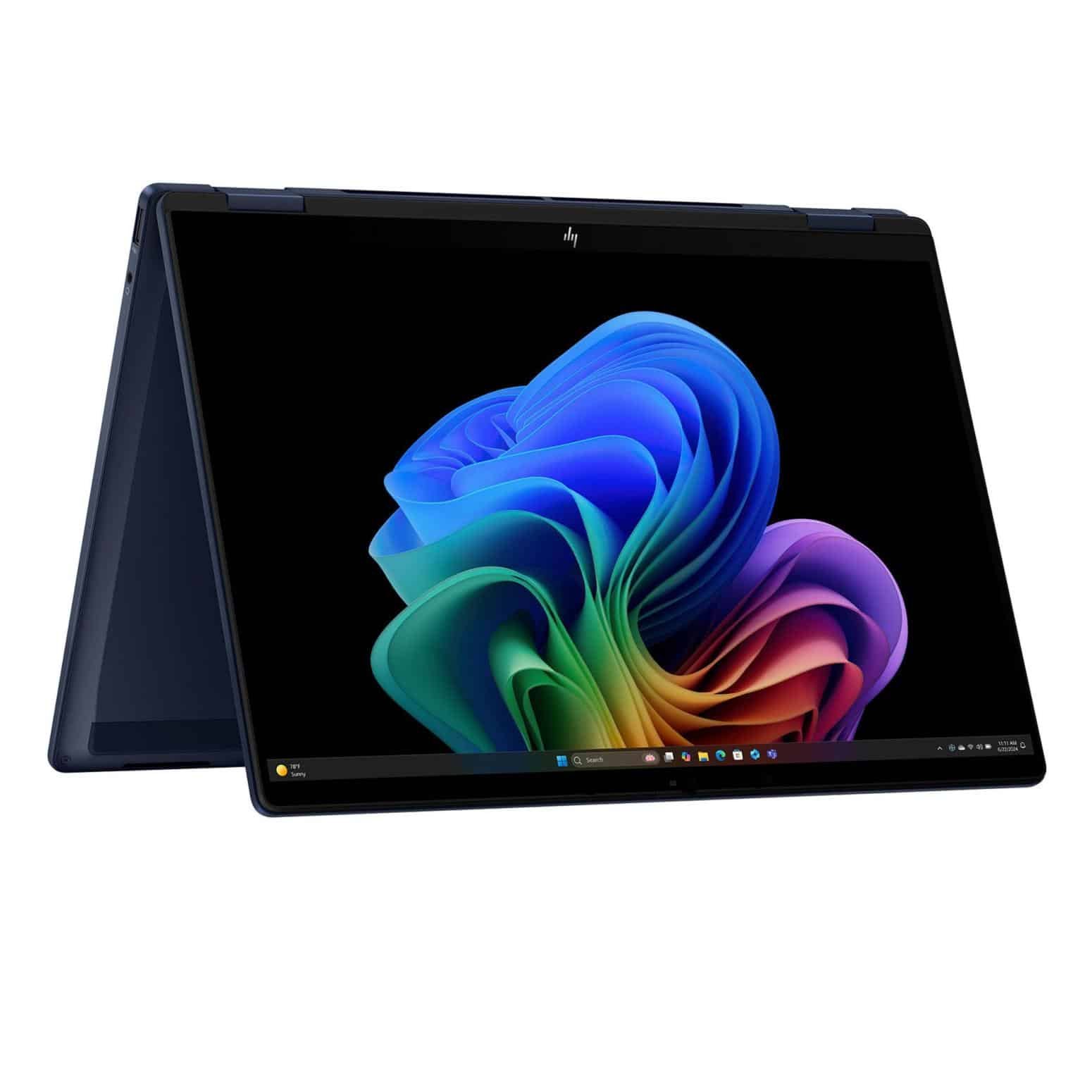 Laptop HP Omnibook Core i7 13ᵉ Gen avec écran tactile pour performance immersive.