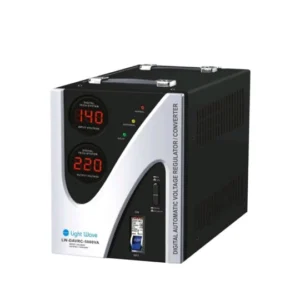 Régulateur Light Wave 5000VA pour stabilisation électrique puissante et fiable.