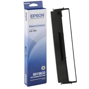 Ruban d’impression Epson 350/300 pour impressions claires et durables.