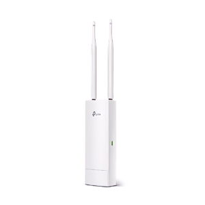 Point d’accès TP‑Link Outdoor 300 Mbps pour réseau Wi‑Fi extérieur fiable et étendu.