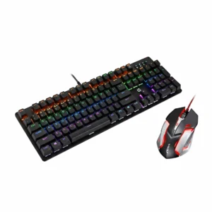 Kit clavier et souris filaire HP GK100F pour usage quotidien confortable