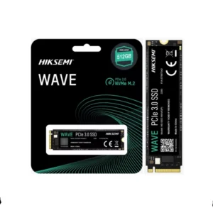 SSD interne Hiksem Wave 512GB utilisé pour améliorer les performances et la vitesse d’un ordinateur.